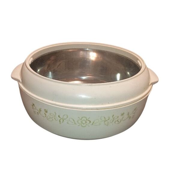 Vintage Pelicano 6.5" Insulated Metal Lined Food Storage Container (No Lid) - Picture 1 of 4